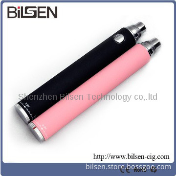 E-cigarette big capacity 1300mah evod twist battery with spinner